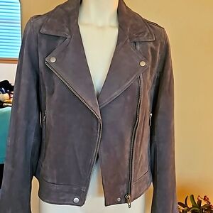 BLANKNYC SUEDE MOTO JACKET